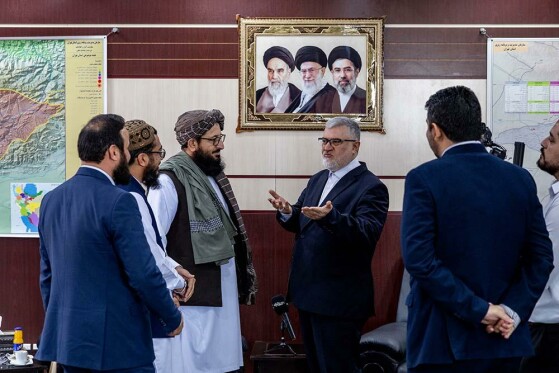 دیدار استاندار تهران با سرپرست سفارت افغانستان در تهران