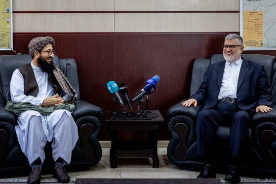 دیدار استاندار تهران با سرپرست سفارت افغانستان در تهران