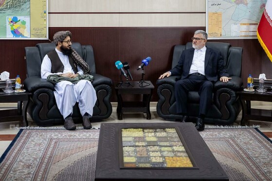 دیدار استاندار تهران با سرپرست سفارت افغانستان در تهران