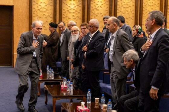 مراسم تجلیل از استادمحمود کمره ای