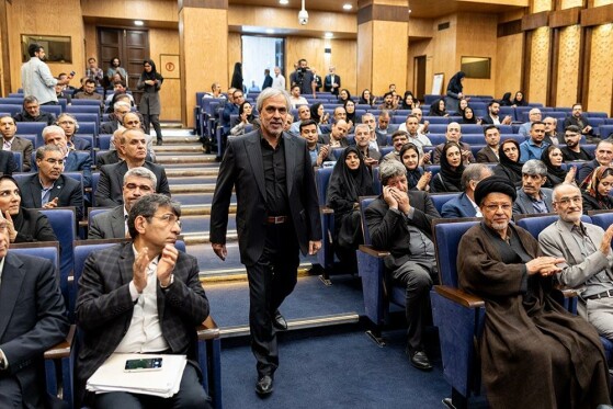 مراسم تجلیل از استادمحمود کمره ای