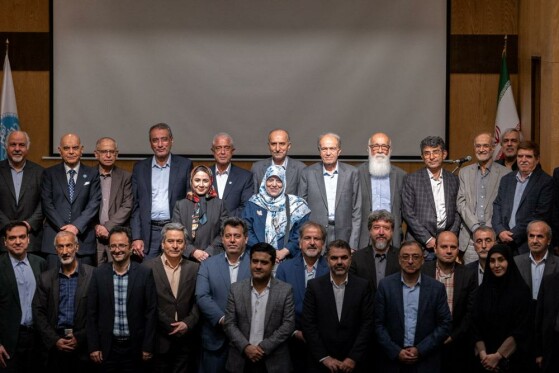 مراسم تجلیل از استادمحمود کمره ای