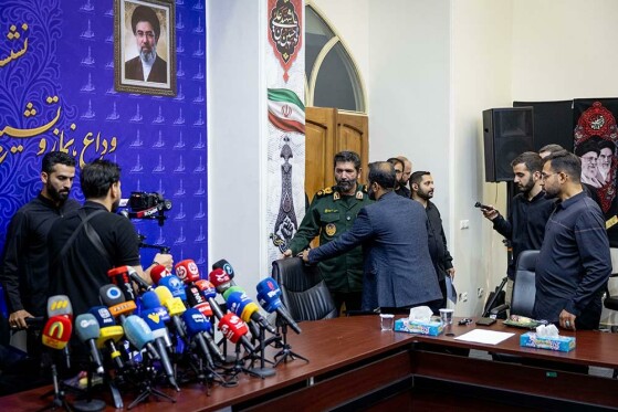 نشست رسانهای سردار حسن حسنزاده