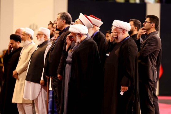 ادای احترام به پیکر رهبر شهید انقلاب با حضور سران سه قوه