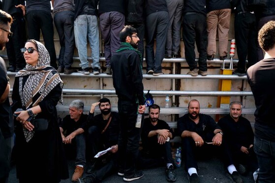 تشییع پیکر رهبر شهید