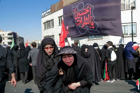تشییع پیکر رهبر شهید