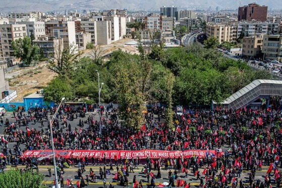 تشییع پیکر رهبر شهید-۳
