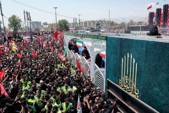 تشییع پیکر رهبر شهید-۴
