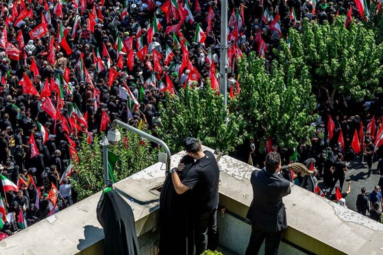 تشییع پیکر رهبر شهید-۳