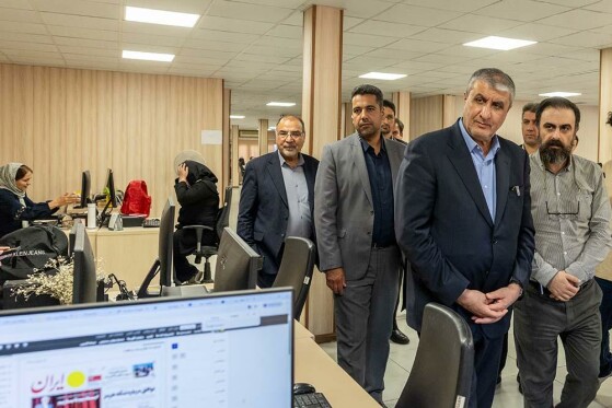 محمد اسلامی میهمان موسسه فرهنگی مطبوعاتی ایران