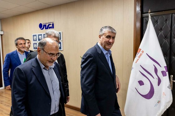 محمد اسلامی میهمان موسسه فرهنگی مطبوعاتی ایران
